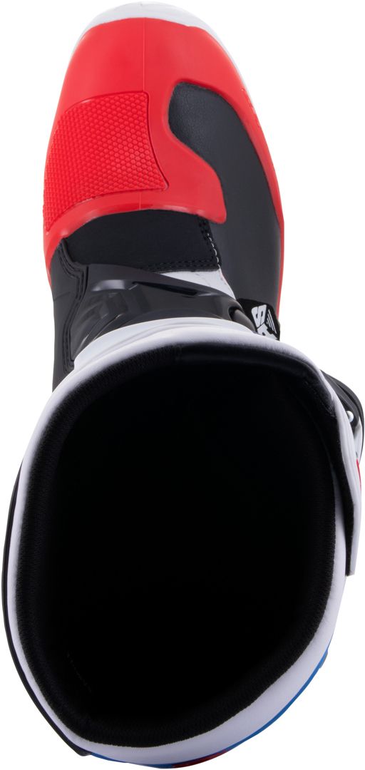Alpinestars Tech 3  Black/White/Red/Blue Boots : Delivery in 10 Days
